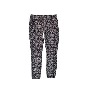 Bob's From Skechers Women's Black White Dogs Heart Eyes Leggings Large